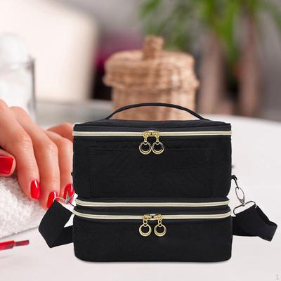 Nagellack Organizer Tasche für Frauen, Doppellagige Große Reiseetui Fassend 42