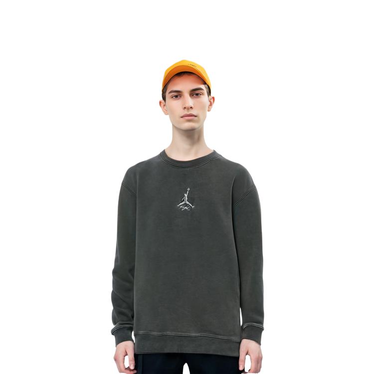Jordan Sweatshirt Fall Men's Gray DO2308-011