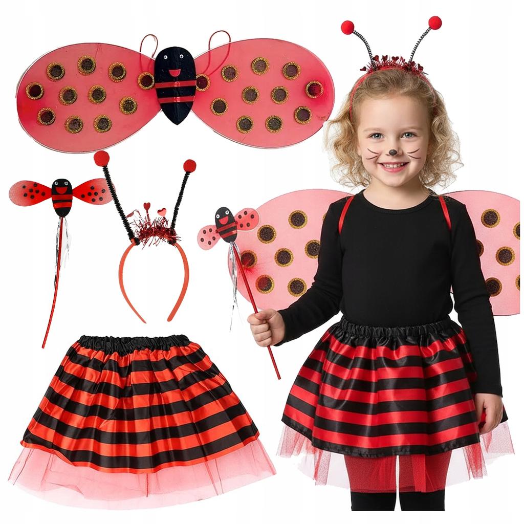 [PACZA] Ladybug Carnival Costume For Children H46