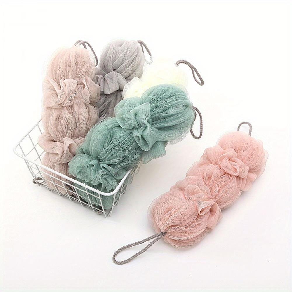 Body Scrubber Mesh Bath Exfoliating Brush Shower Brush Belt Back Scrub Exfoliator Skin Cleaner Dead Skin Remover Bathing Tools