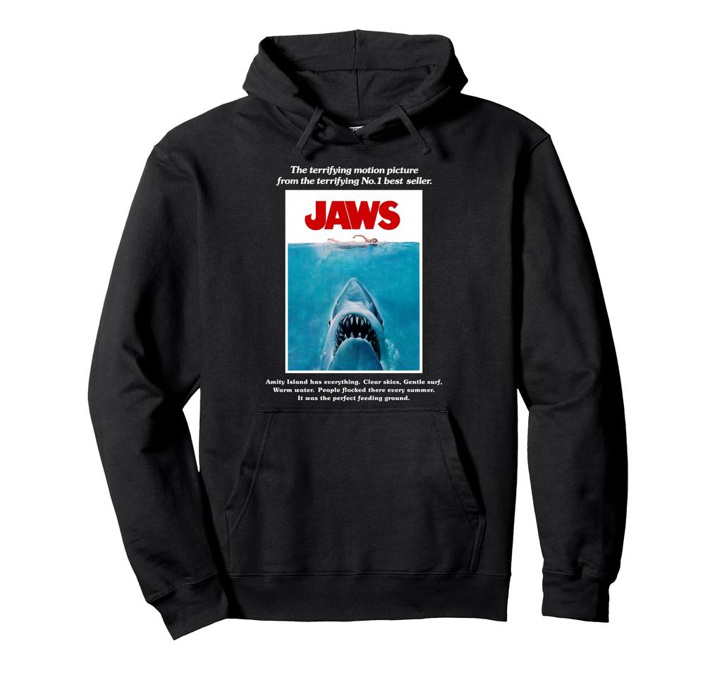 Jaws Movie Poster Hoodie
