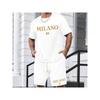 European Size Men's short-sleeved T-shirt , casual sports regular T-shirt top spring and summer, as a gift