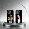 Brad Pitt Phone Case For iPhone 17,16,15,14,13,12,11 Plus,Pro Max,XS,Colorful Silver Black Cover
