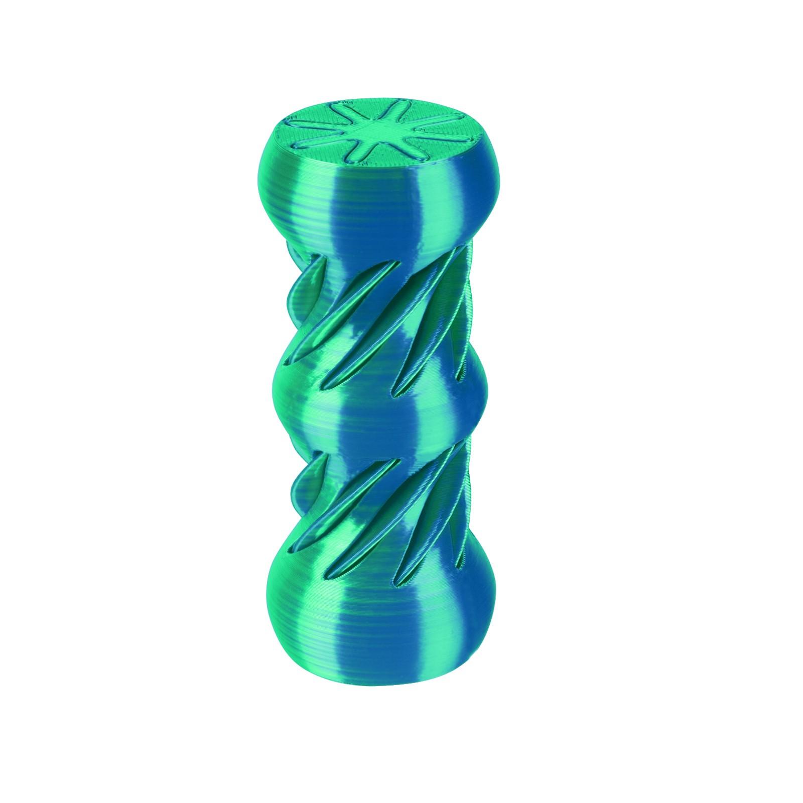 

3D-печатная игрушка для декомпрессии, вращающаяся спиральная проникающая скульптура для снятия стресса и беспокойства One Size