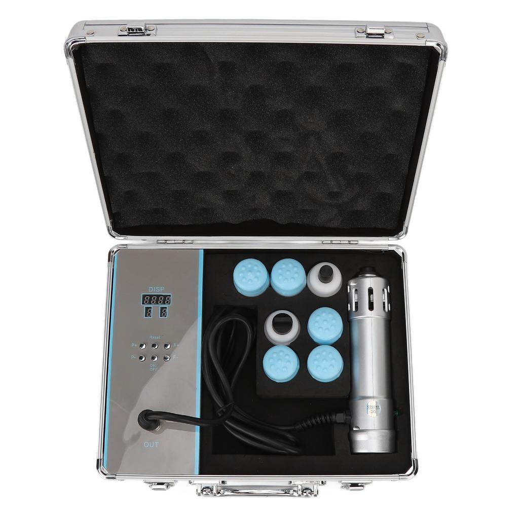 Shockwave Therapy Machine ED Therapy Machine Professional ESWT Shockwave Therapy Machine Silver