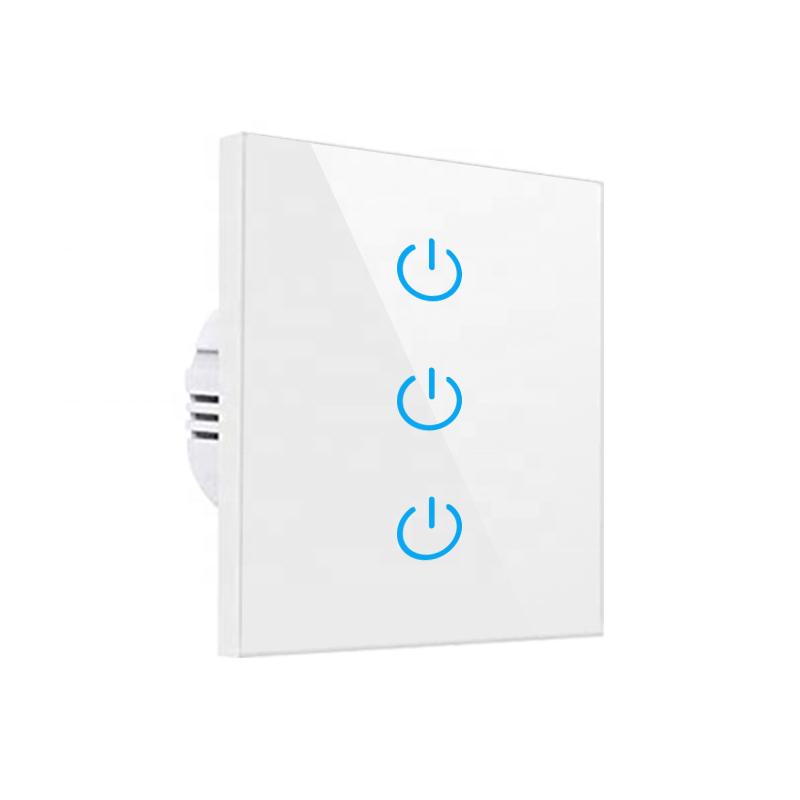 Wifi Wireless Phone APP Voice Touch Button Light Smart Switch Wireless Remote Control Light Switch