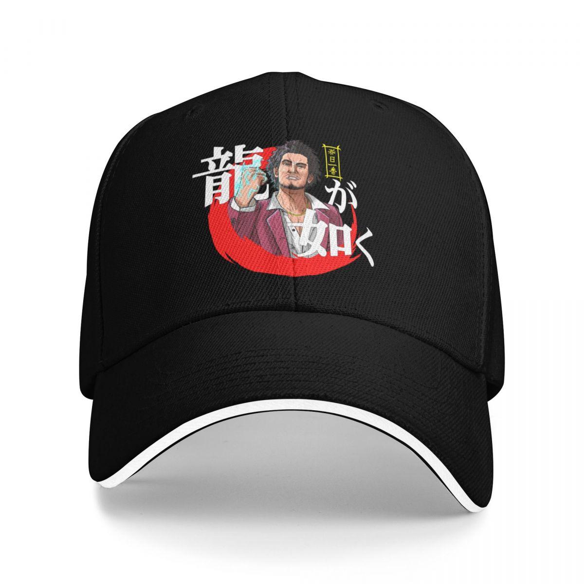 Yakuza Like A Dragon Ichiban Kasuga Baseball Cap Hat Unisex Luxury Funny Hats Military Tactical Cap Unisexs Hats Womens