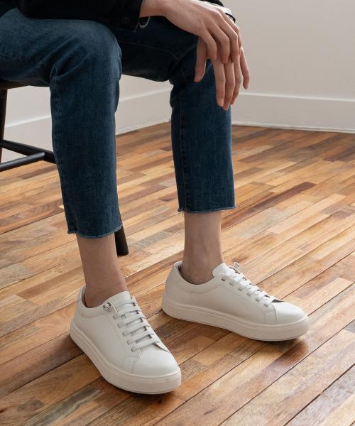 [PASKOROZEN] Darwin Banding Sneakers White JC4800-WH [Shipped from Korea] 100% Authentic