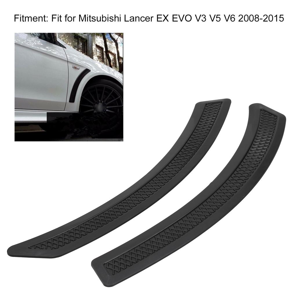 Fender Side Vent Cover Trim for JDM Style Fit for Mitsubishi Lancer EX EVO V3 V5 V6 2008-2015