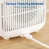 Touch Control Desk Fan 11.8 Inch Small Personal Cooling Fan Simple Design Bladeless Fan  Office