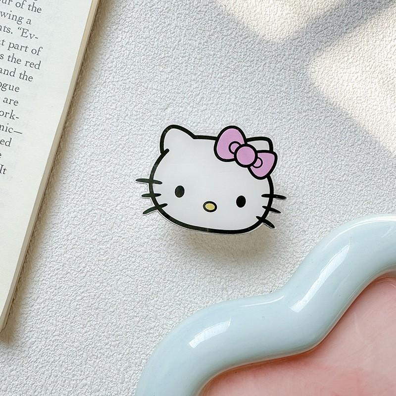 

Ins Style Japanese Korean Cute Bow Cat Girl Heart Phone Case Airbag Retractable Desktop Stand Back Adhesive