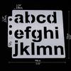 Exquisite Letter Number Stencil Template DIY Album Card Making Painting Template