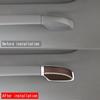 L/ RHD For Lexus LM350H LM500H  2024 2025 Interior Accessories ABS Carbonfiber Car roof middle row door handle cover sticker