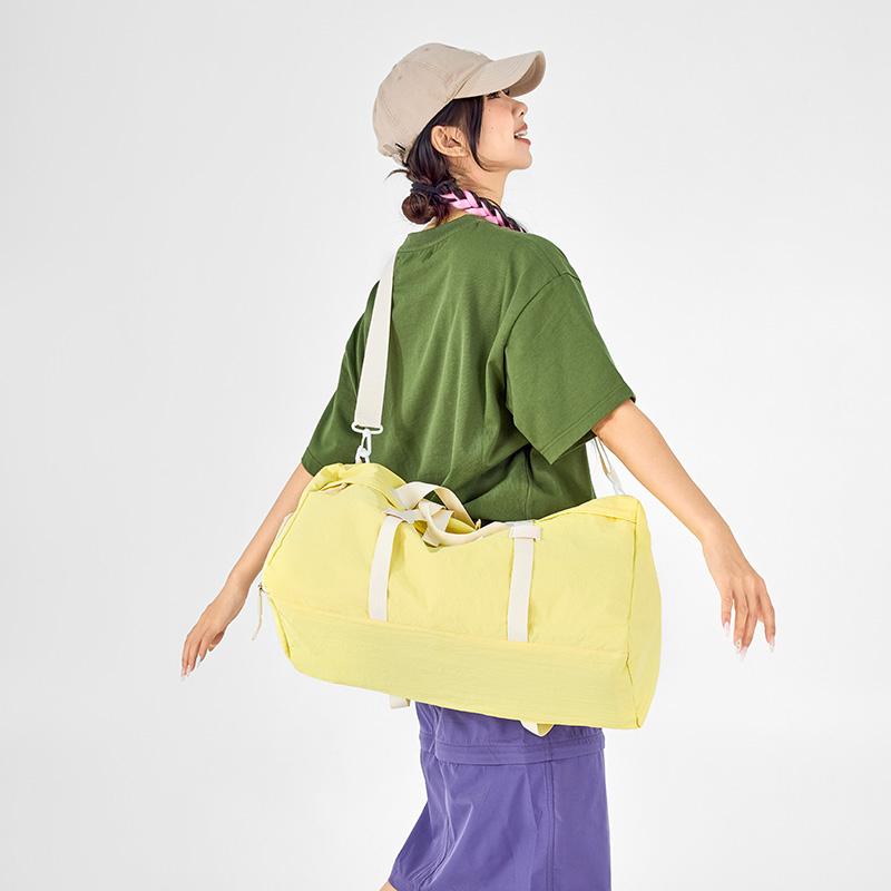 Dry and Wet Separate Lightweight Travel Bag Large Capacity Sports Swimming Gym Bag Lightweight Multifunctional Storage Bag Separation Shoes Bags