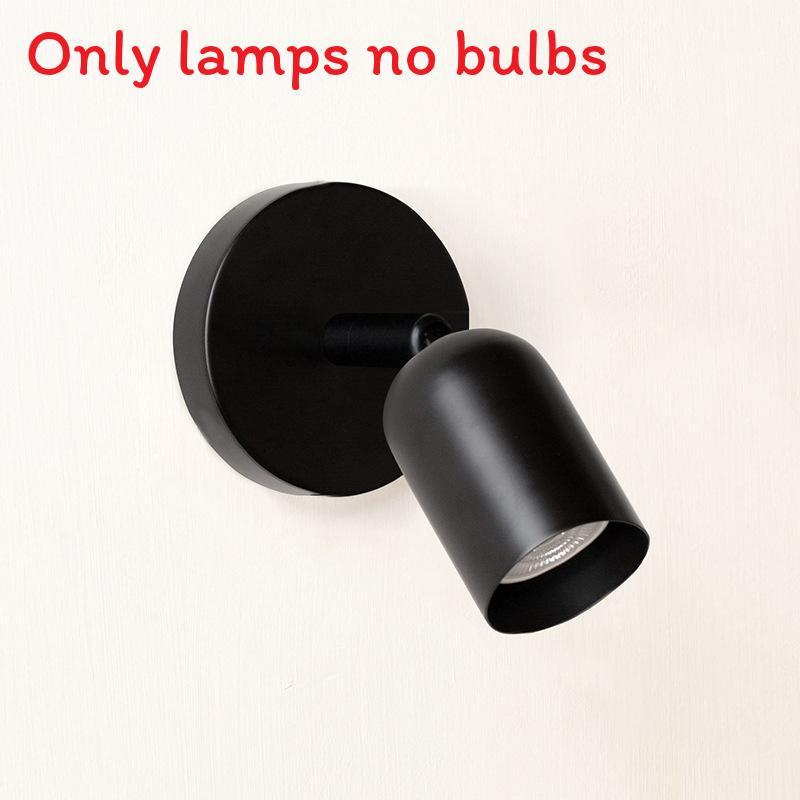 Retro Iron Wall Light With Dual Heads For Home Interior And Bedroom Use