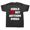 Autism University Autismus T Shirt Funny Autistic Intreovert Humor Gift Graphic T-shirt 100% Cotton Soft Unisex Tee Tops EU Size