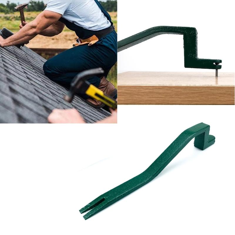 Professional Nail Puller for Furnish Roof Shingle Remover Pry Bar DIY Steel Snake Shape Roofing Tool