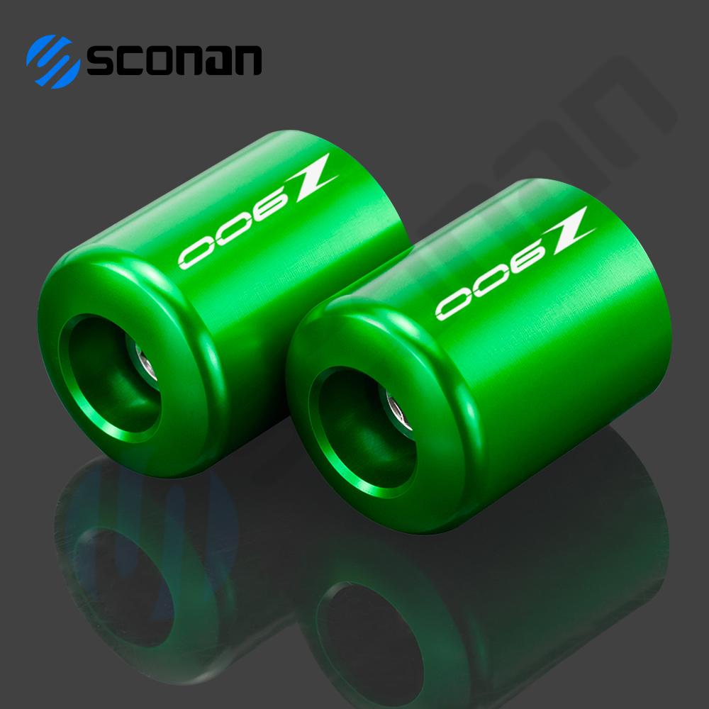 Motorcycle Accessories For Kawasaki Z900 Z 900 High Quality CNC Aluminum Handlebar Grips Handle Bar Cap Ends