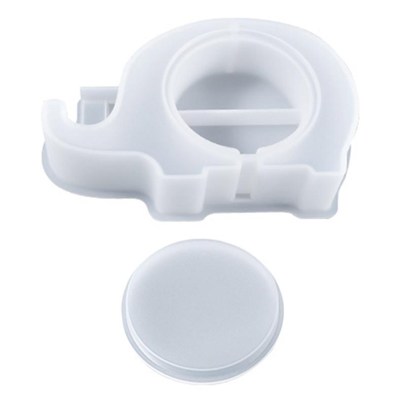 Resin Jewelry Box Epoxy Mold Elephant Hippo Pig Whale Piggy Bank Mold Crystal Casting Mold for Coin Jewelry Organizer