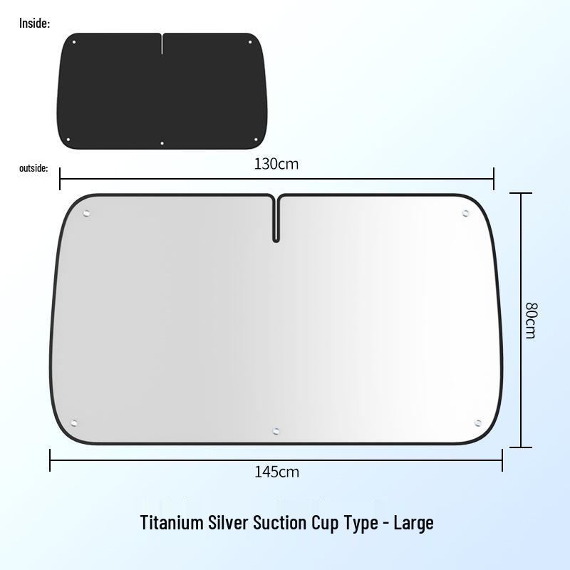 Car Sunshade: Summer Heat Insulation Visor for Front Windshield Protection