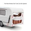1:32 Scale Rolls Royce Cullinan RV Car Models Alloy Diecast Toys Pull Back 6 Doors Opened Camping Vehicle Toy for Kids Presents