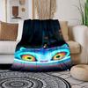 1pc Glowing Cat AdventureCartoon Blanket,Portable Throw for Travel , All-Season Cozy Blanket,Ideal Gift for Christmas, BirthdaysPB020