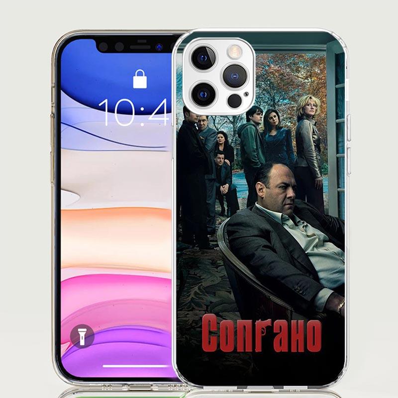 The Sopranos TV Series Phone Case For iPhone 18 17 Air 16 15 Plus 11 14 Pro Max 13 Mini 12 7 8 + SE Pattern Art Customized Cover 17