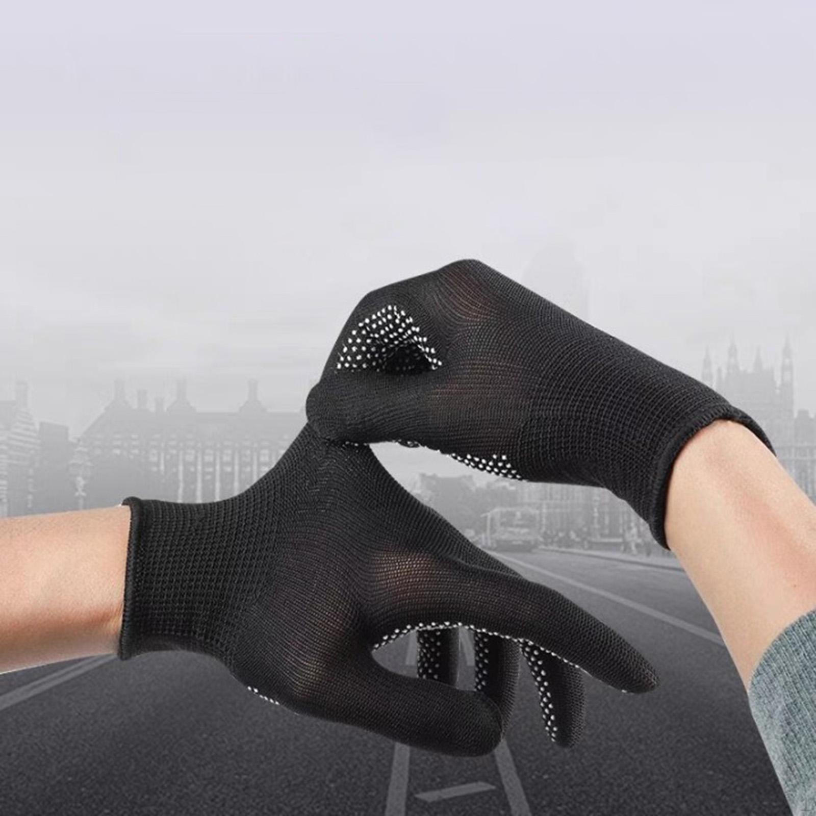 

Work Gloves, Full Finger Camping Gardening Durable Nylon Rock Climbing Gloves Anti