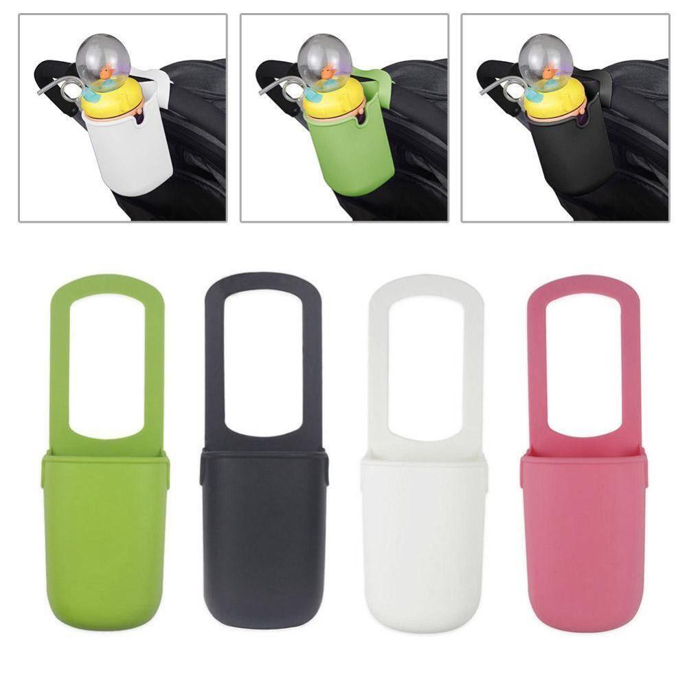 

Removable Bottle Holder Silicone Cup Holder New Stroller Cup Holder рожевий