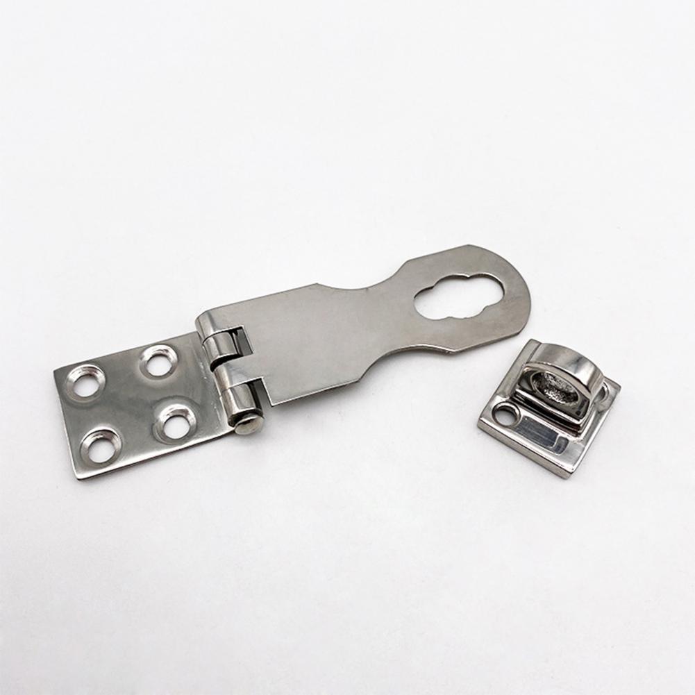 Great Door Safety Hasp Simple Installation Practical Boat Safety Hasp Boat Safety Padlock Hasp Accessory