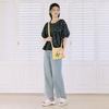 Thursday Island Women Blouson Back Neck Hole Pattern Blouse T264mbl264w