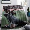 Vinícius Júnior Printed Flannel Blanket, Soft Throw for Bedroom Sofa, Washable, Fan Merchandise, Great Gift.