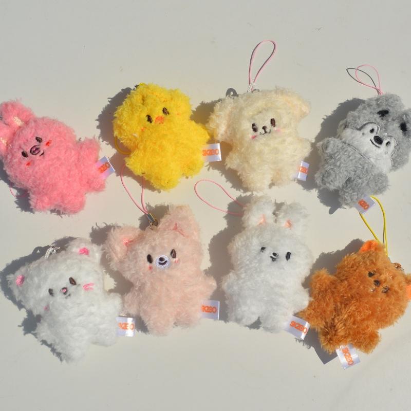 Nou 32 stiluri Stray kids 10 cm înălțime jucărie de pluș breloc decorațiune pandantiv SKZOO kawaii decorațiune geantă atingere moale păpușă animal drăguț