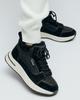 Winter Sneakers Lifexpert 80453 36 Black Nubuck Suede Wool