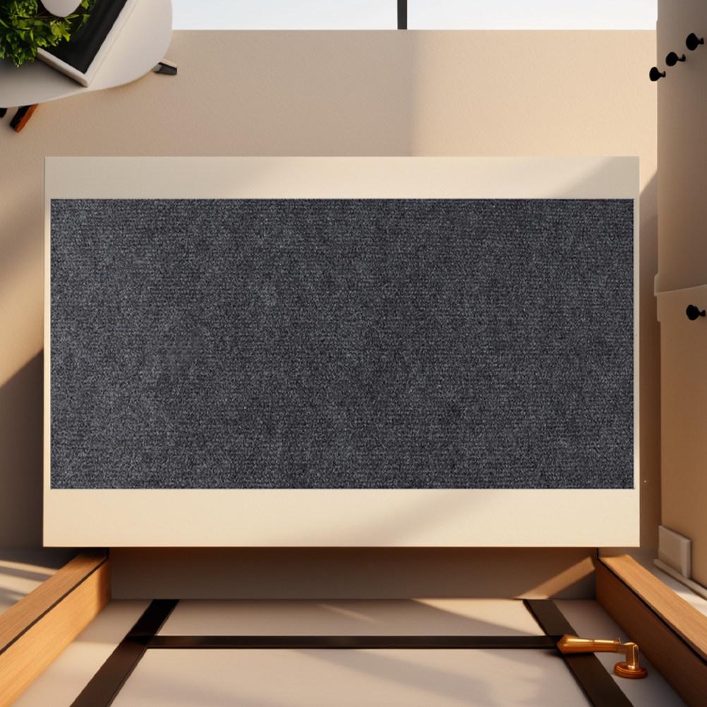 Self Adhesive Cat Scratching Mat Trimmable Gray Carpet Sofa Furniture Protector Indoor Cat Scratch Protection Speaker Box Carpet