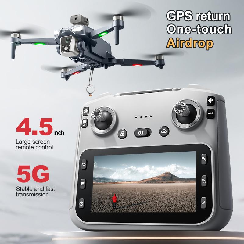 New K18 Max Drone GPS Positioning Return Professional WIFI FPV Obstacle Avoidance 8K Aerial Camera Quadcopter Outdoor Toy GIFT