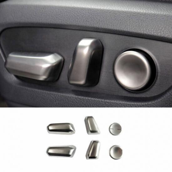 For Lexus NX250 350 2022-23 ABS Mate Silver Seat Adjust Handle Button Cover Trim