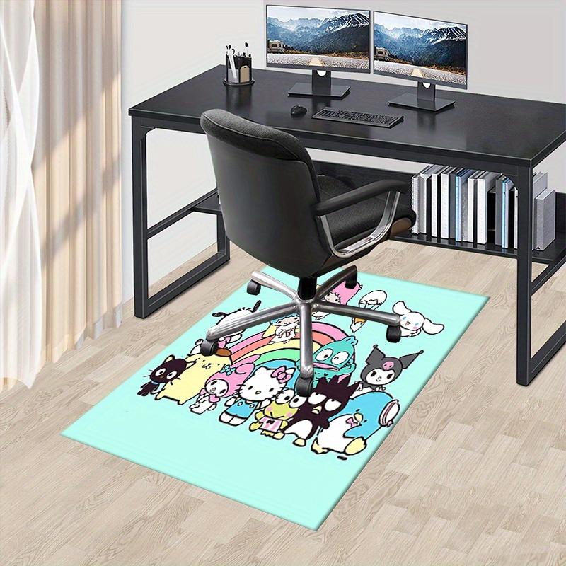 

Office Rug Hello Kitty, Sanrio Characters Anti-Slip Rug, Machine Washable for Living Room, Bedroom, Office, Multiple Sizes, Bedroom Mat, Decorative Ma 60cm by 90cm