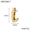 CARLIDANA Stainless Steel Gold PVD Plated DIY Lower Case 7mm Letter Alphabet Initial Charm Pendant Accessories Jewelry Fitting