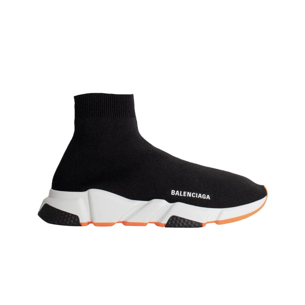 Balenciaga Speed Trainer Black Orange Sole 2020