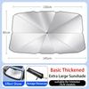 For Ford Fusion F150 Ranger Mustang GT Focus Eage Explorer S-max Cmax Expedition Car Windshield Sunshades Front Shading Umbrella