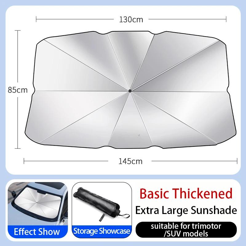For Ford Fusion F150 Ranger Mustang GT Focus Eage Explorer S-max Cmax Expedition Car Windshield Sunshades Front Shading Umbrella