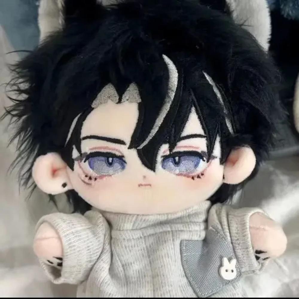 20cm Game Genshin Impact Wriothesley Cartoon Stuffed Plush Toys Cotton Dress-up Doll Children's Fans Adults Collectible Gifts