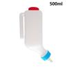 Biberon per Latte di Capra con Tettarella, Biberon Portatile per Vitelli, Biberon Appendibile Sottosopra per Bestiame 500/800ml