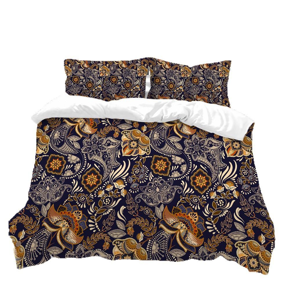 Bohemian Series Bedding Two Or Three Pieces Polyester 3D Digital Printing