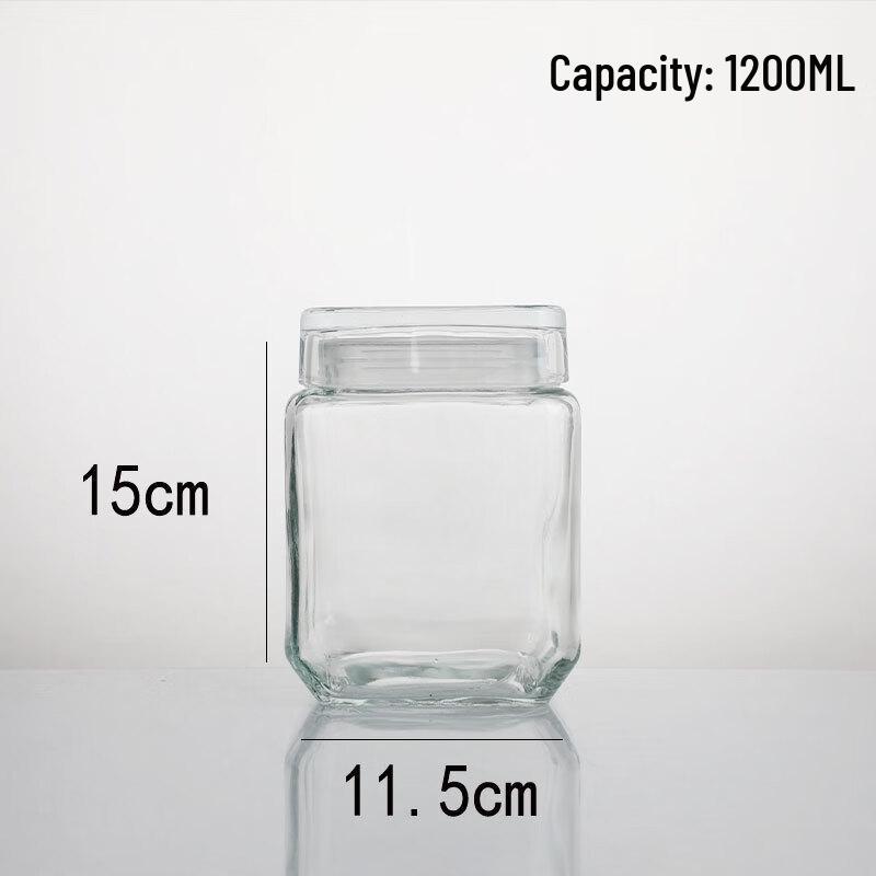 

ZISIZ Large Capacity Food Storage Jars