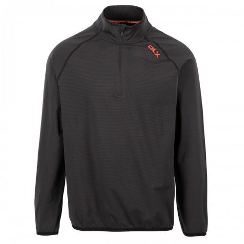 TRESPASS Top polar con media cremallera Hulton DLX para hombre