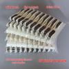 Nano Antique Brush Set: 4 & 6 Row Boar Bristle with Nylon Steel Wire for Patina Finish