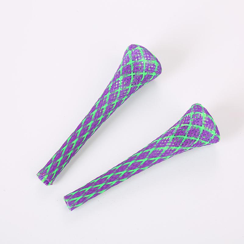 Foldable Spring-Shaped Colorful Cat Teaser Toys
