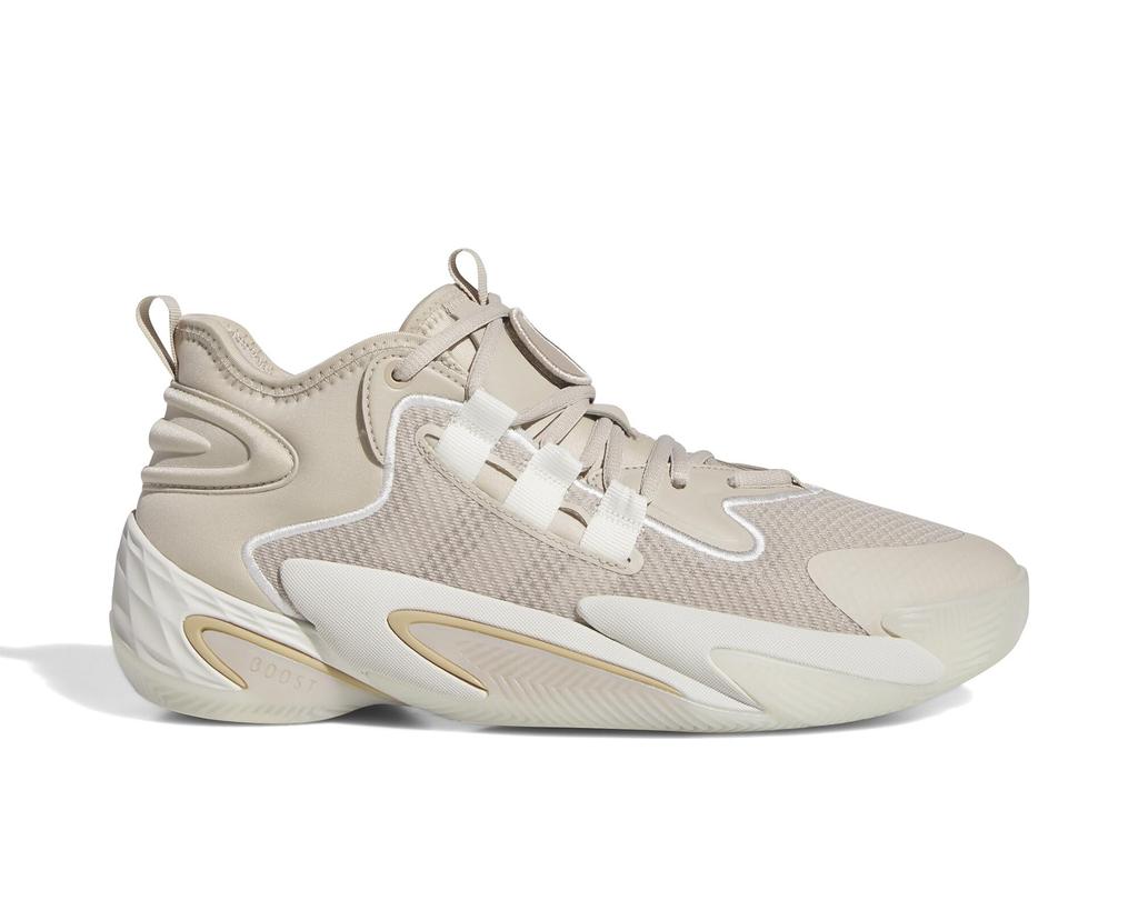 Basketball Shoes BYW Select LYZ65 Wonder Gray Cm [Adidas] Beige/Off White/Orbit (IE9307) 25.0